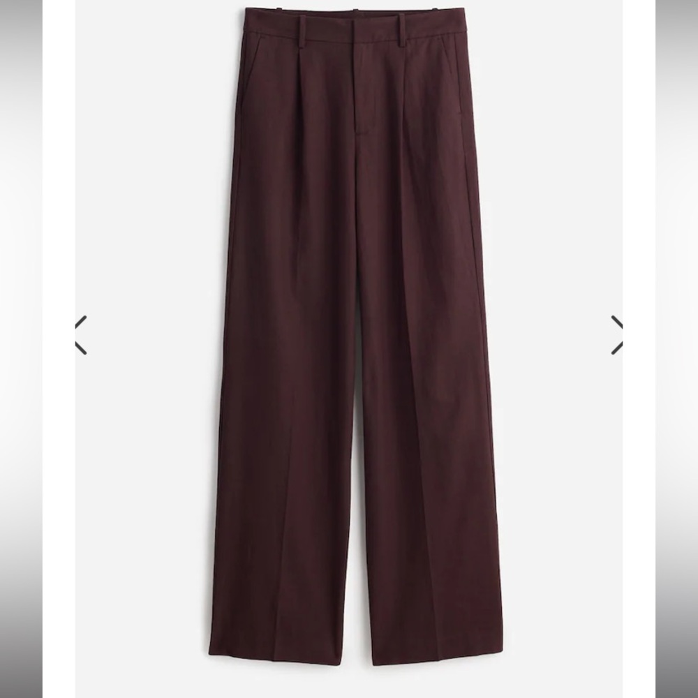 MADEWELL SLOUCHY STRAIGHT TROUSER NWT